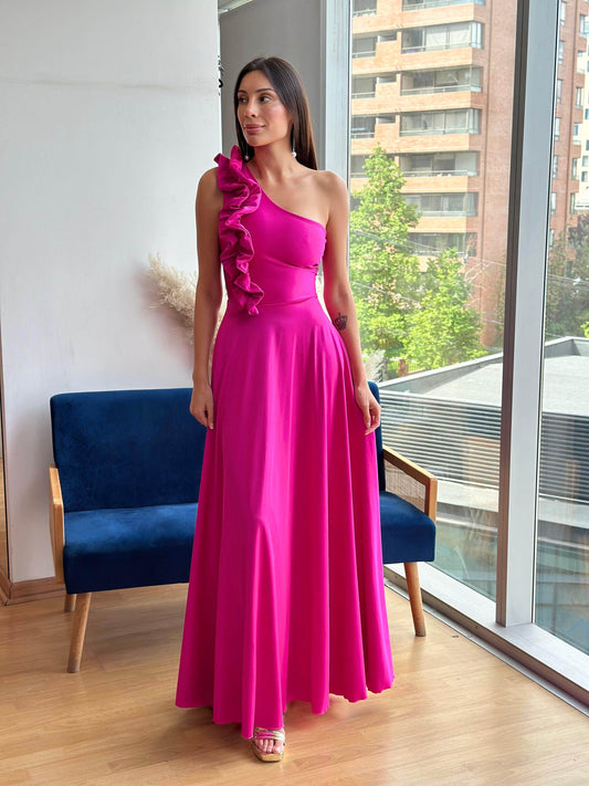 Vestido Pilar Fucsia - Cathalea