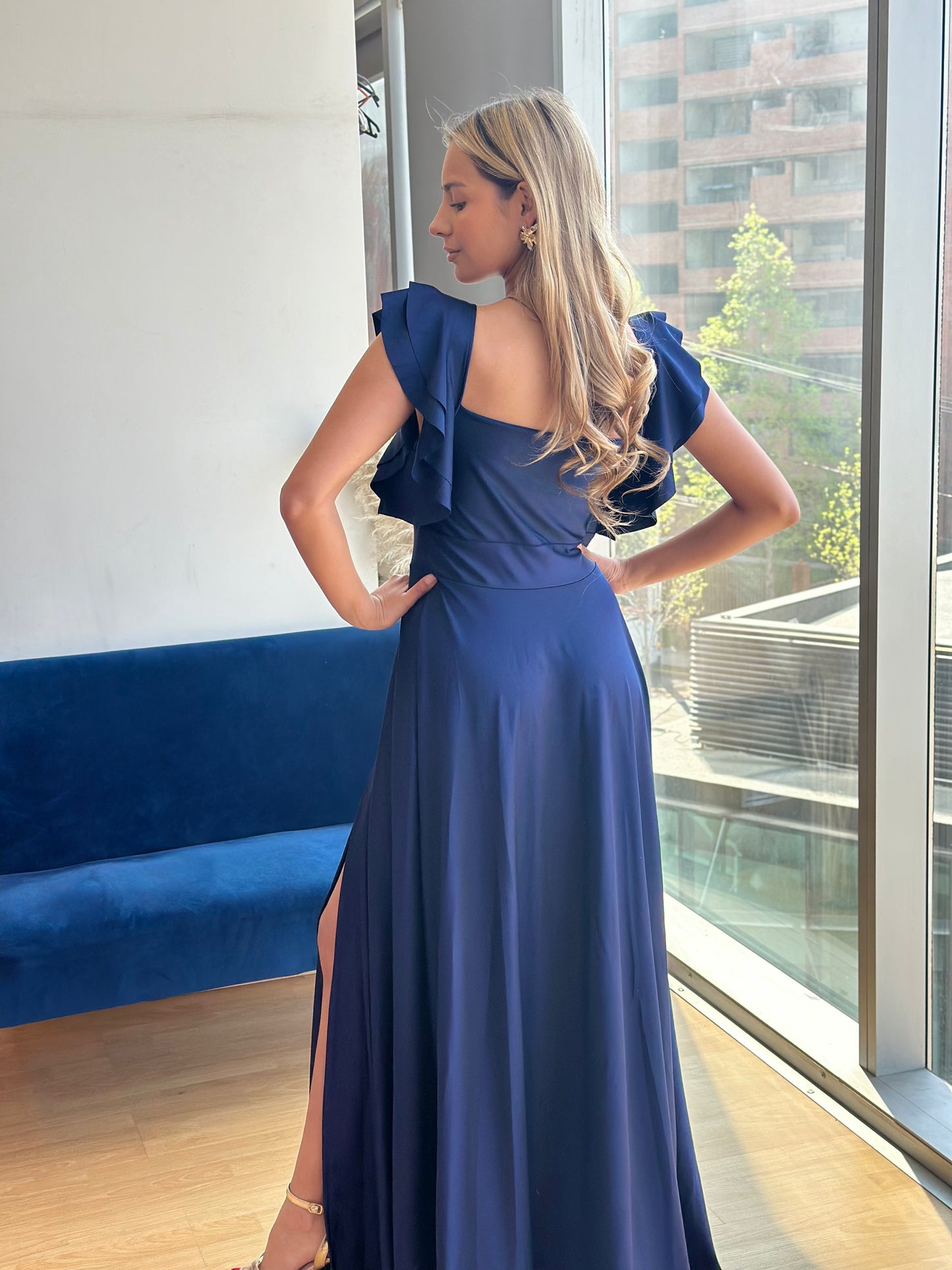 Vestido Kala Azul Marino - Cathalea