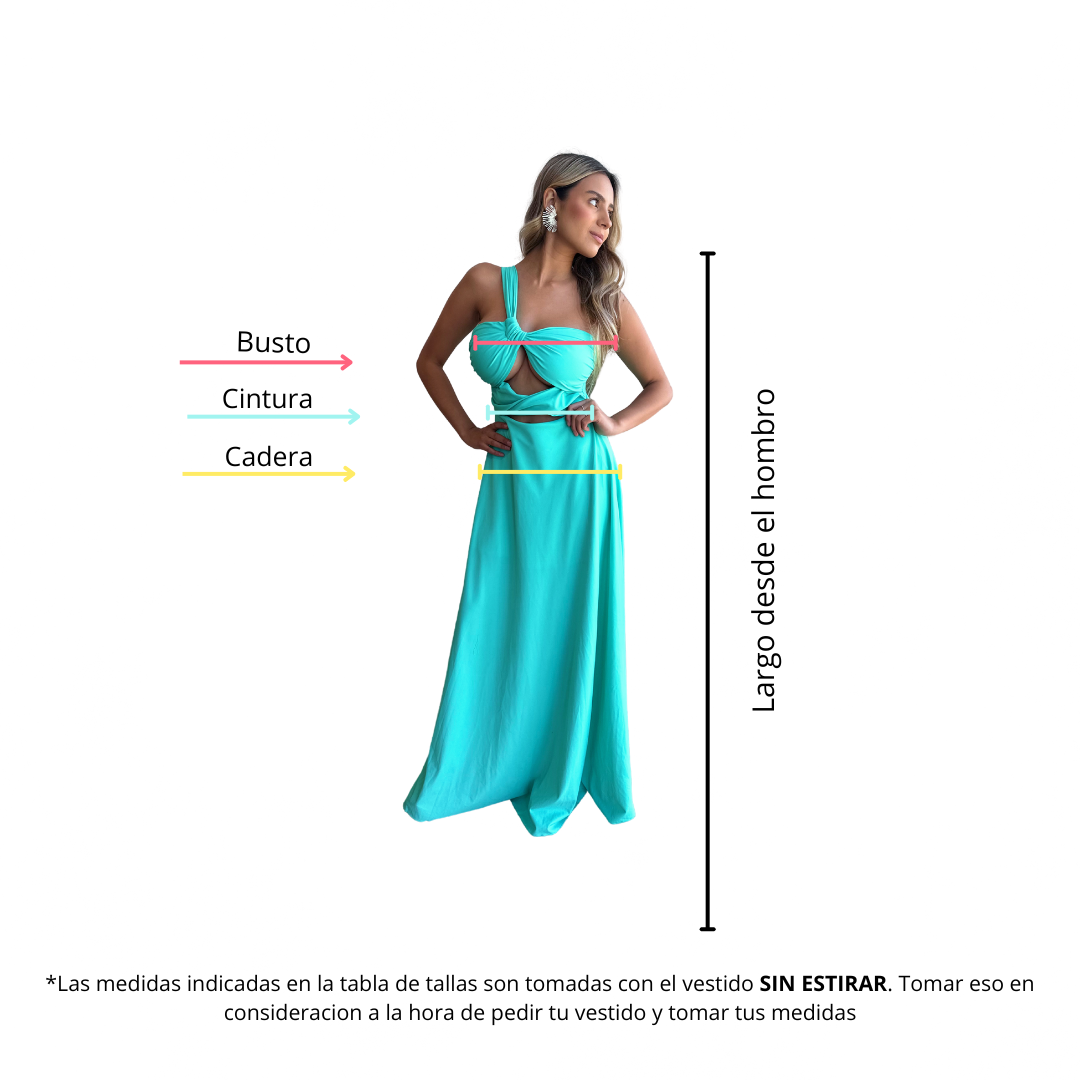 Vestido Nerea Rojo