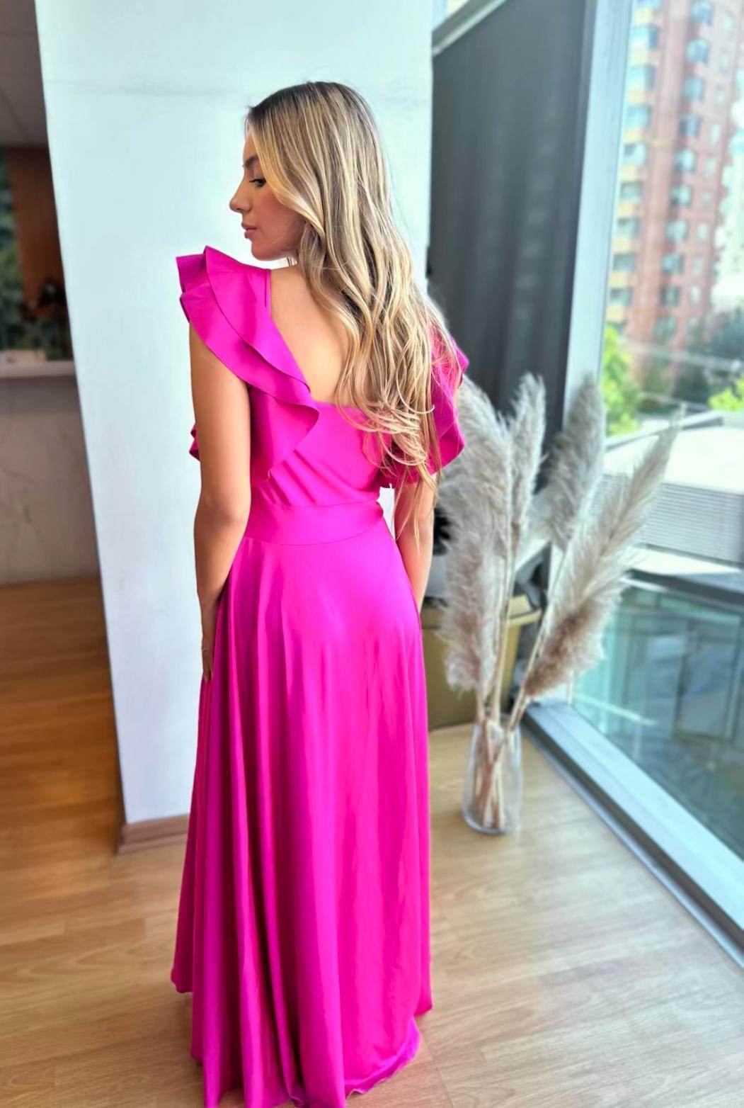 Vestido Kala Fucsia - Cathalea