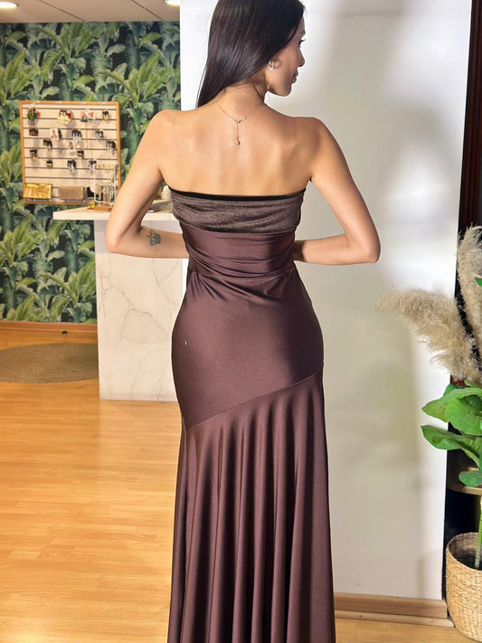 Vestido Petra - Chocolate