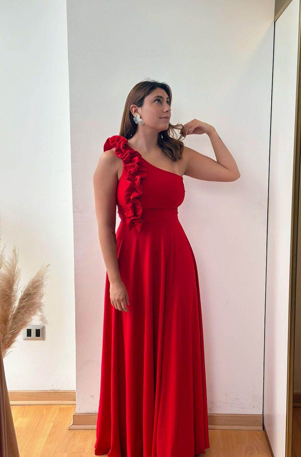 Vestido Pilar Rojo - Cathalea