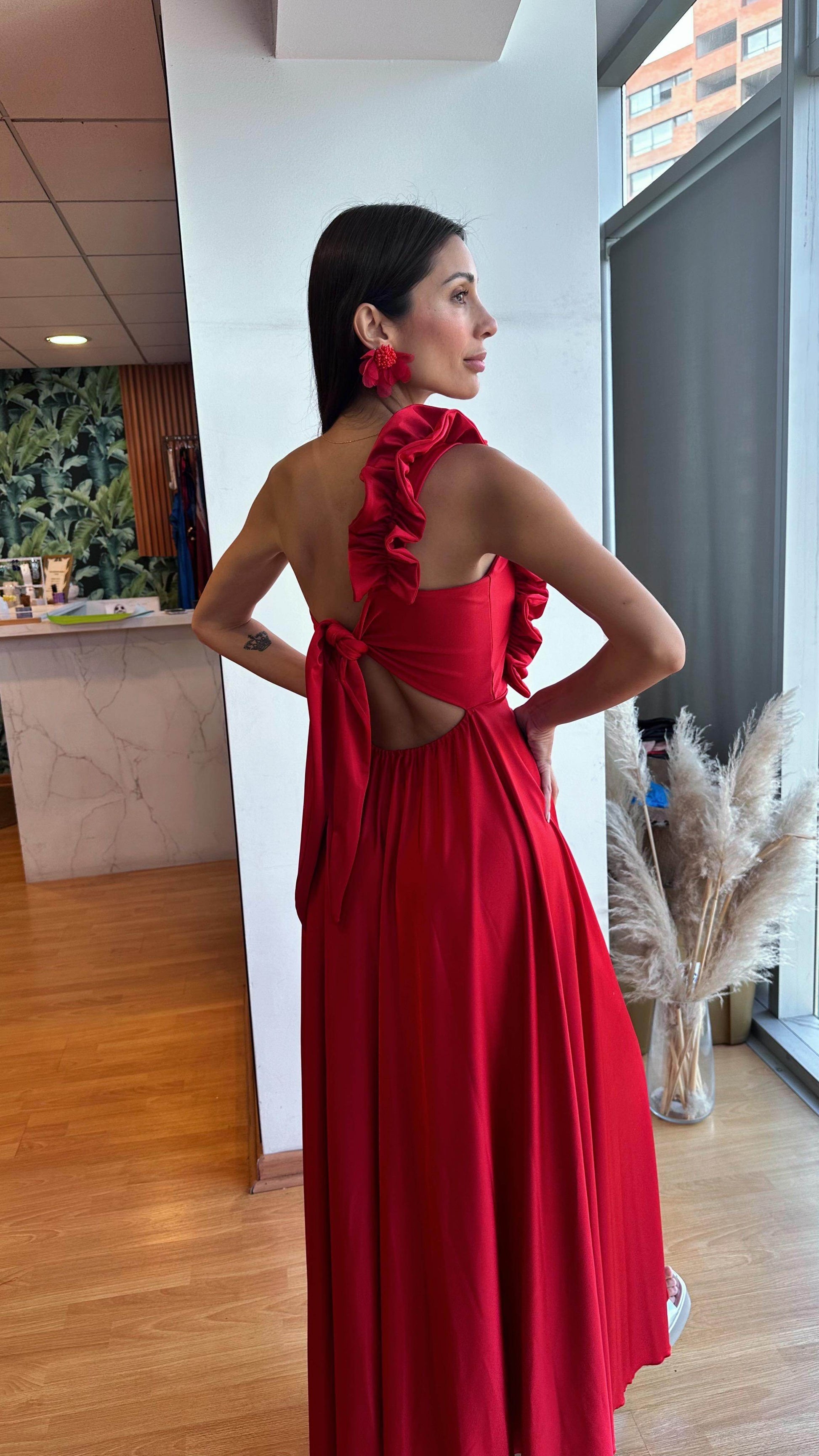 Vestido Pilar Rojo - Cathalea