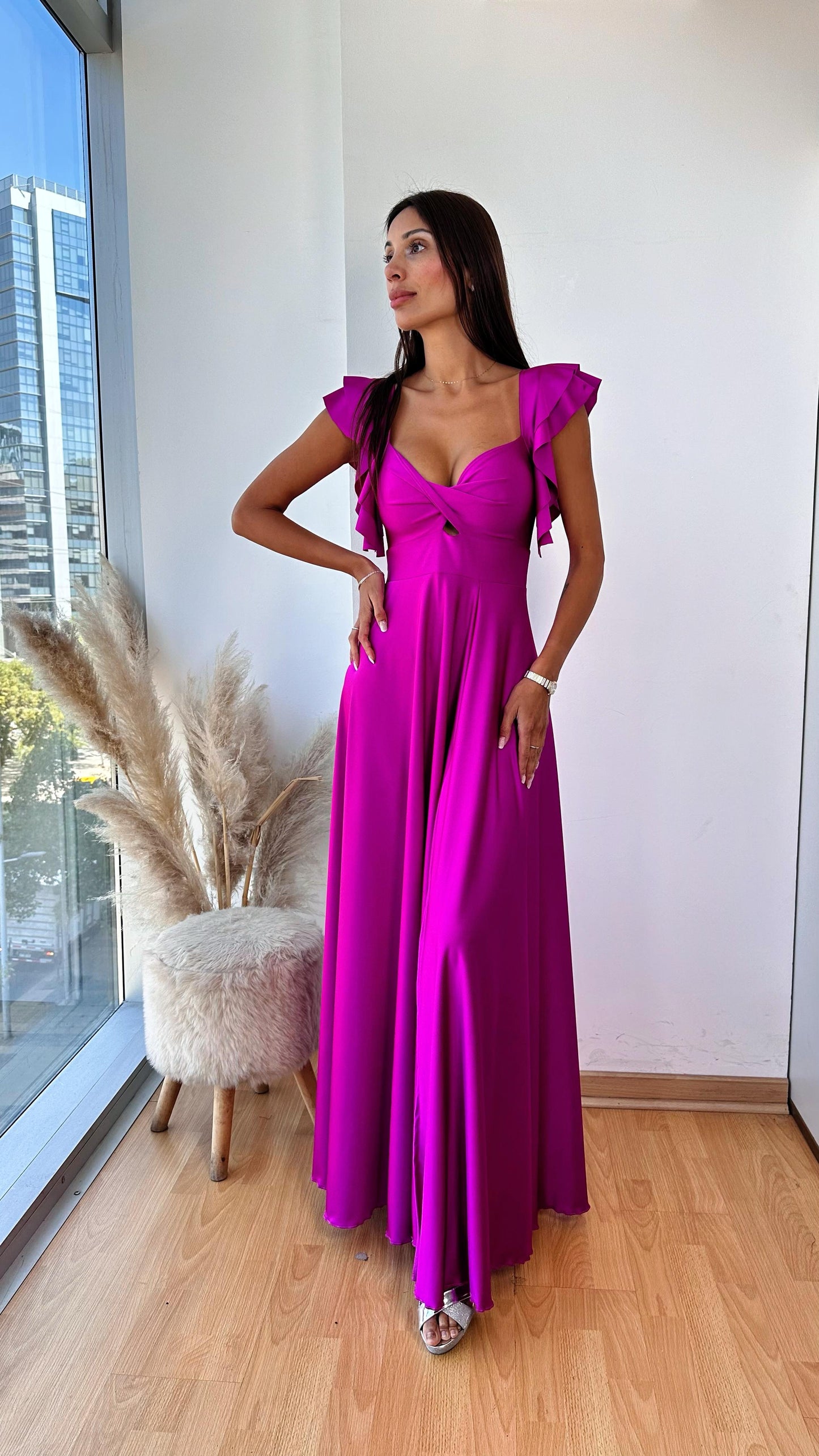 Vestido Kala Magenta