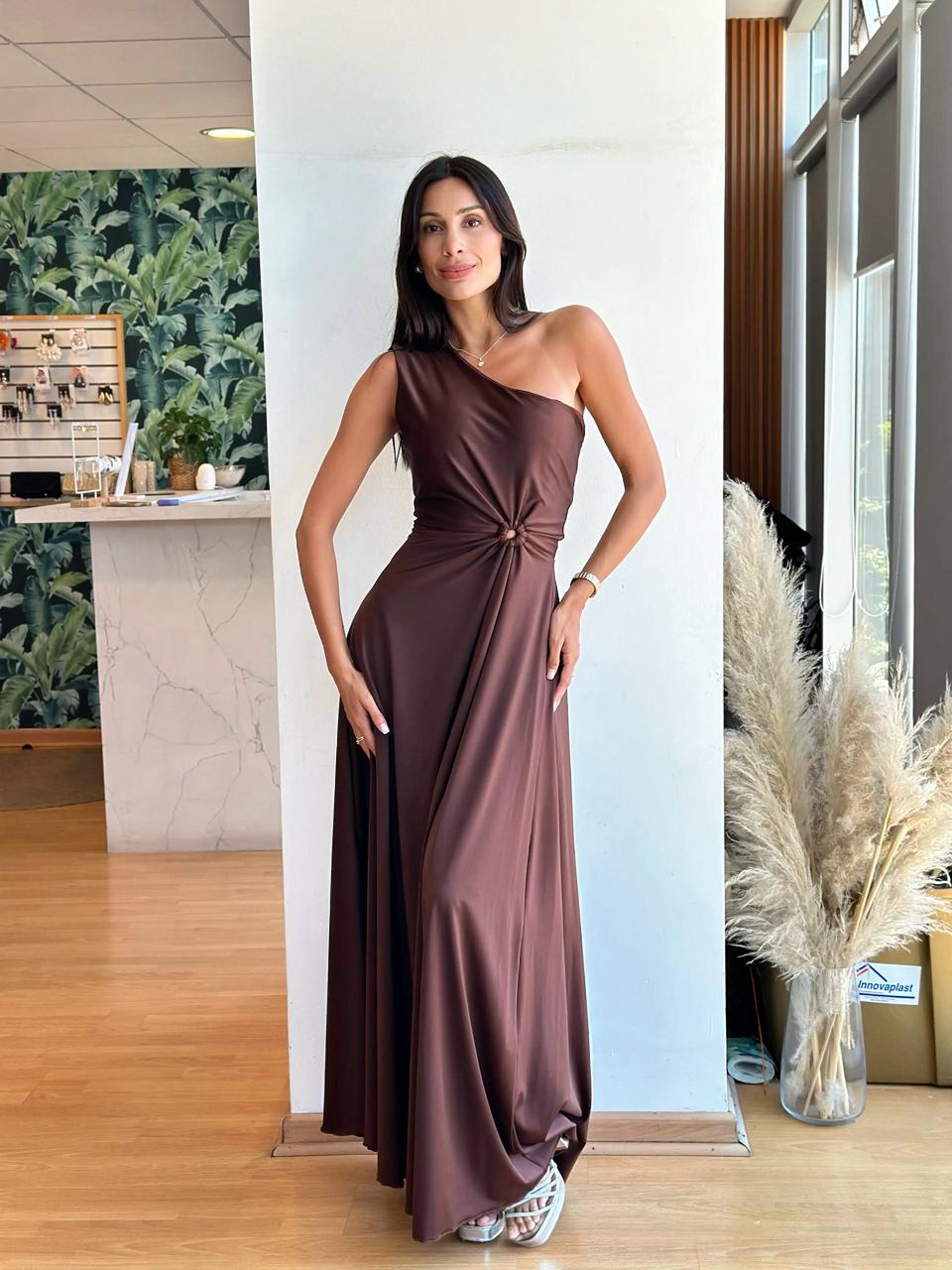 Vestido Isabel - Café Chocolate