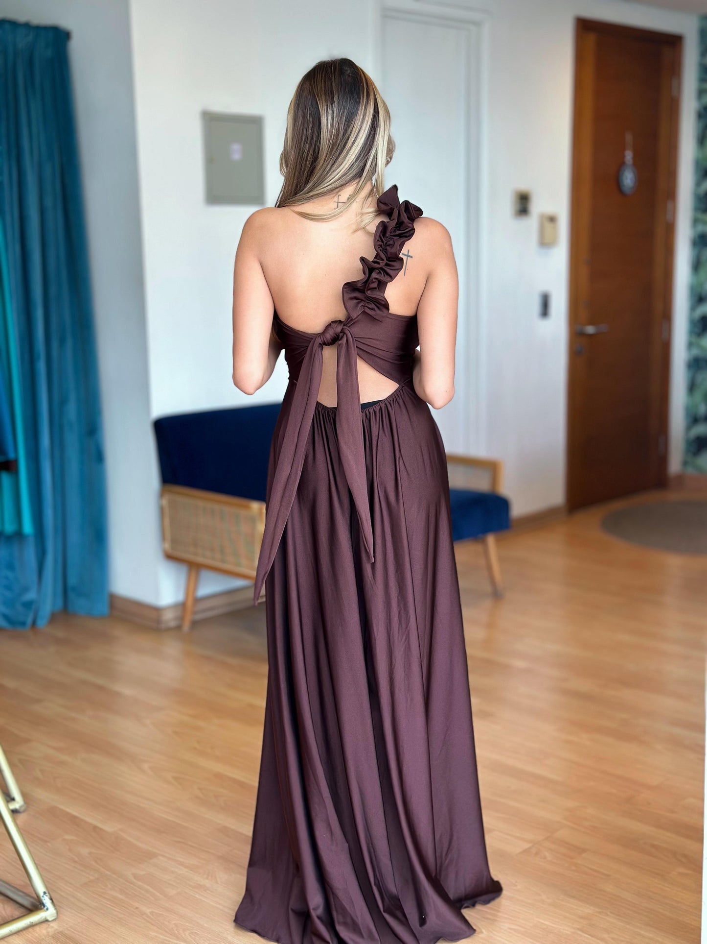 Vestido Pilar - Café Chocolate