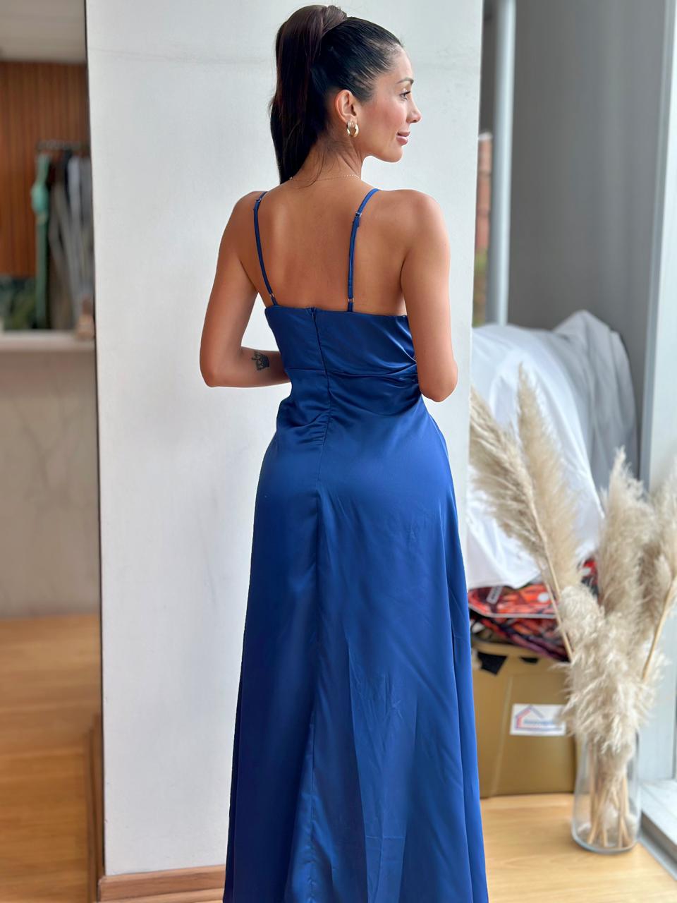 Vestido Sevilla - Azul