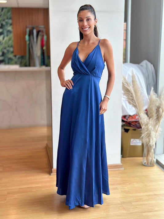 Vestido Sevilla - Azul