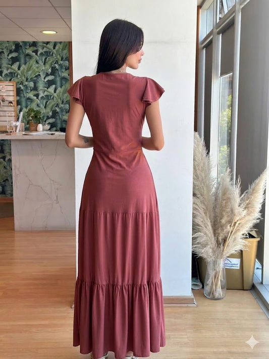 Vestido Lupe - Rosa Viejo