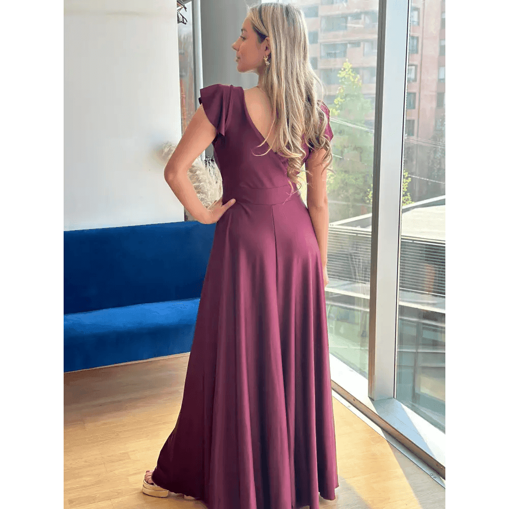 Vestido Celia Burdeo - Cathalea