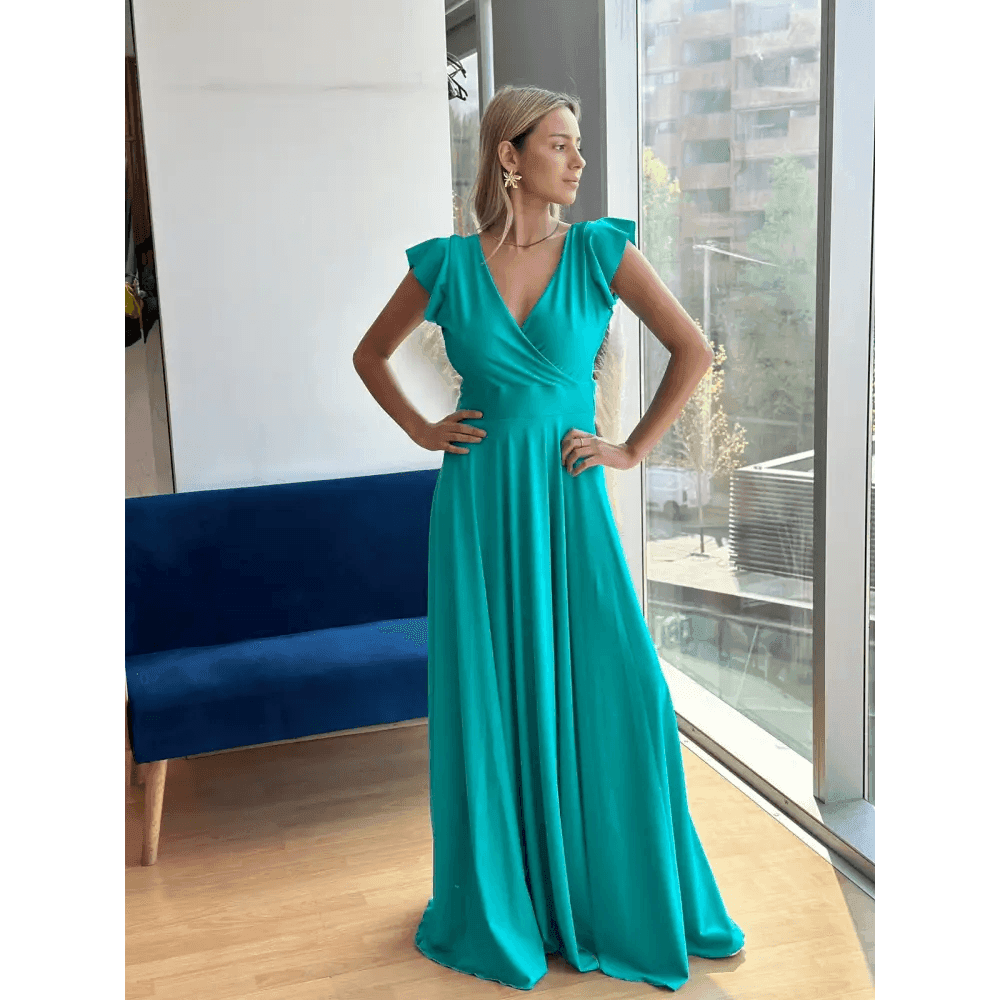 Vestido Celia Verde Menta - Cathalea