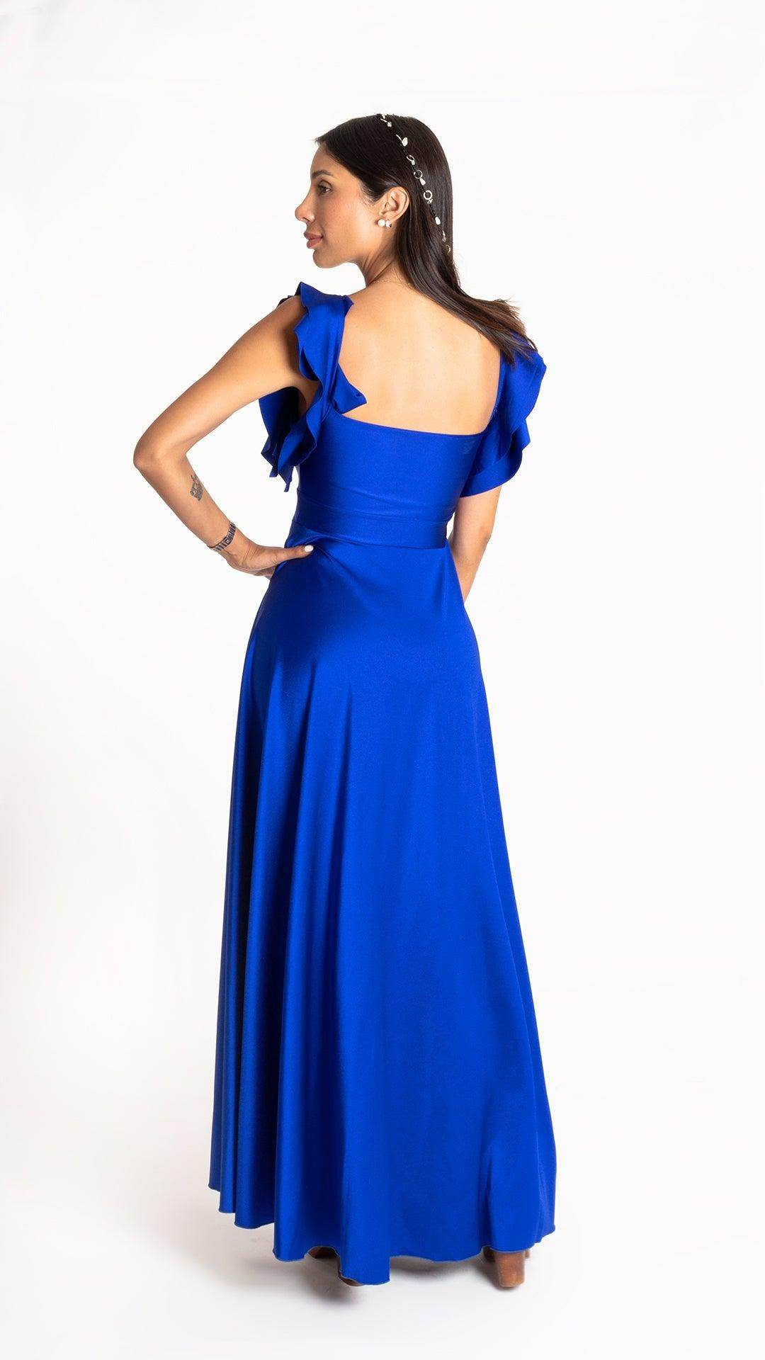 Vestido Kala Azul Rey - Cathalea