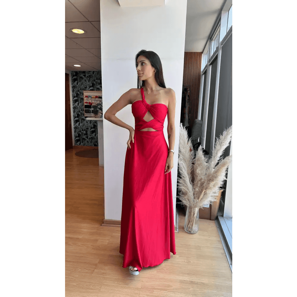 Vestido Nerea Rojo - Cathalea