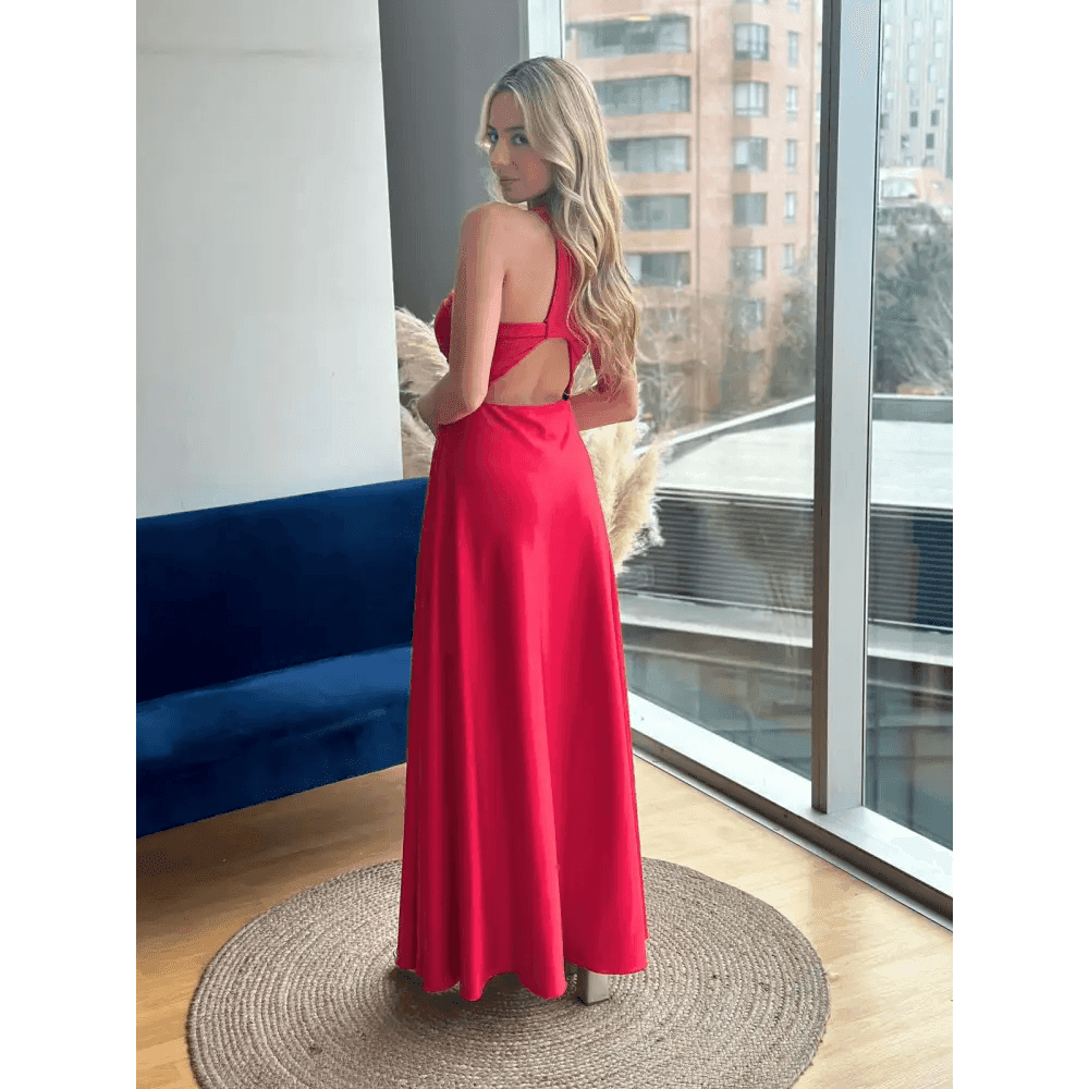 Vestido Nerea Rojo - Cathalea
