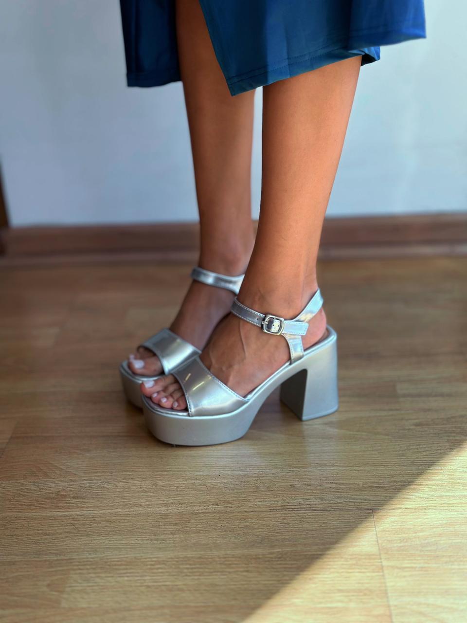 Zapatos Fiesta - Plateados