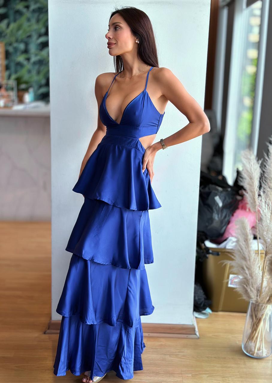 Vestido Andalucia - Azul