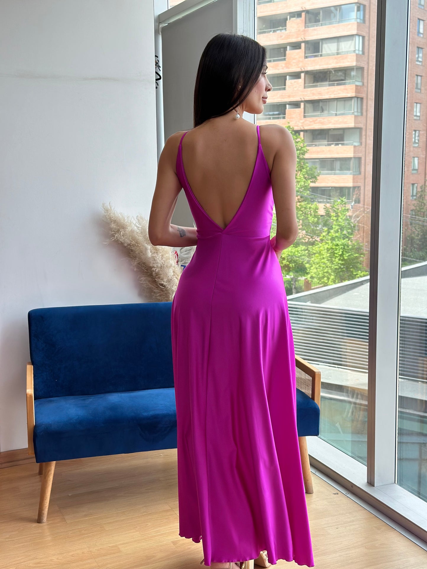 Vestido Lina Magenta