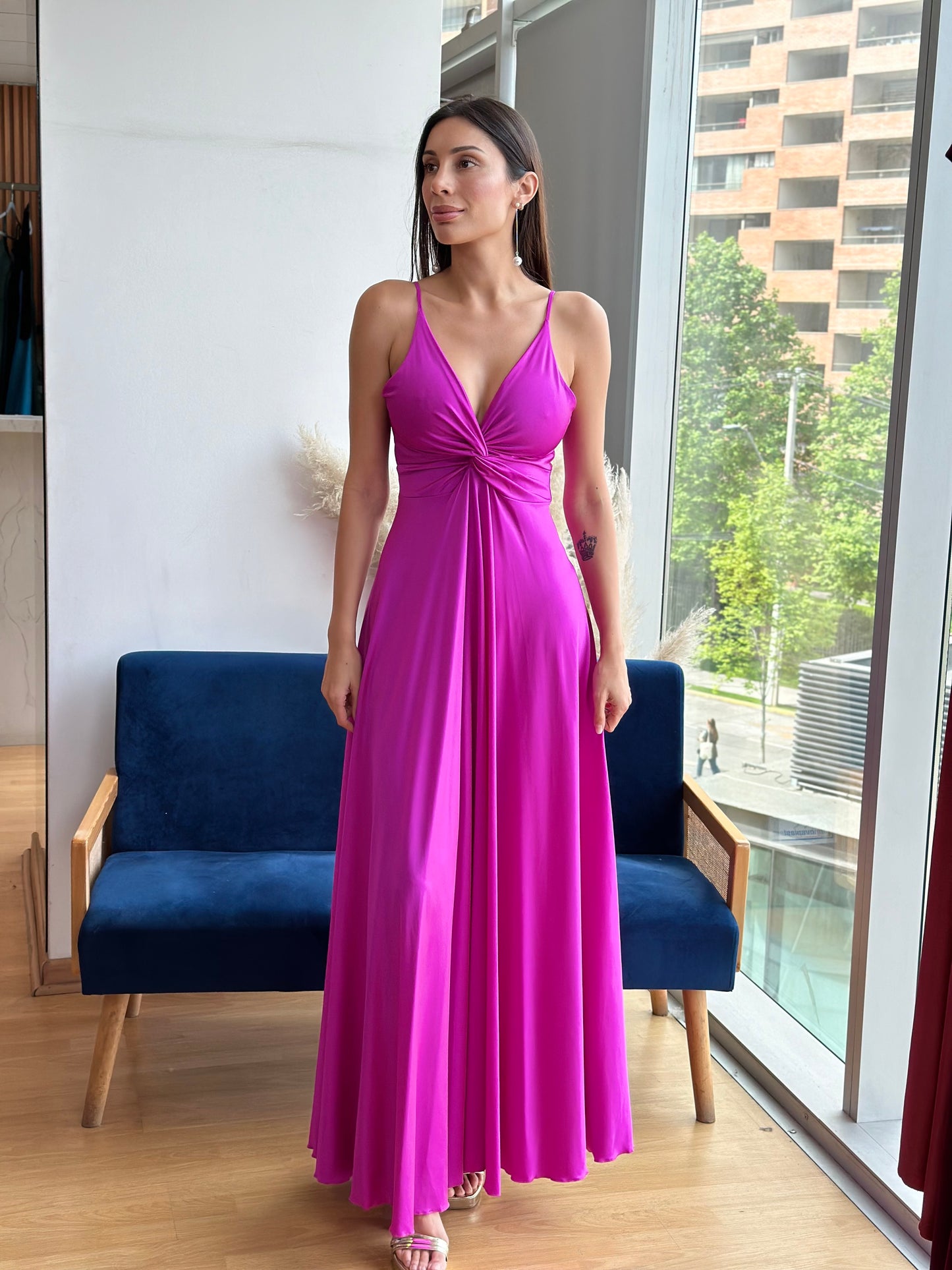 Vestido Lina Magenta