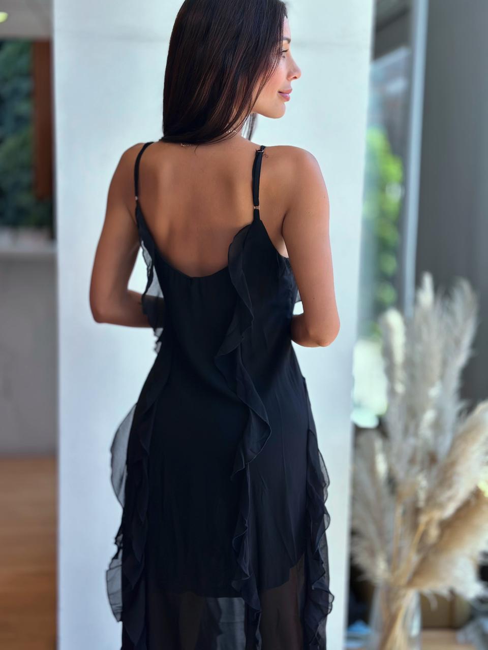 Vestido Luciana - Negro
