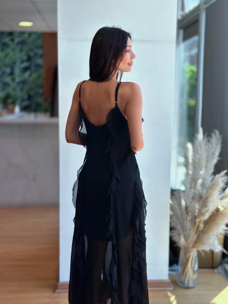Vestido Luciana - Negro