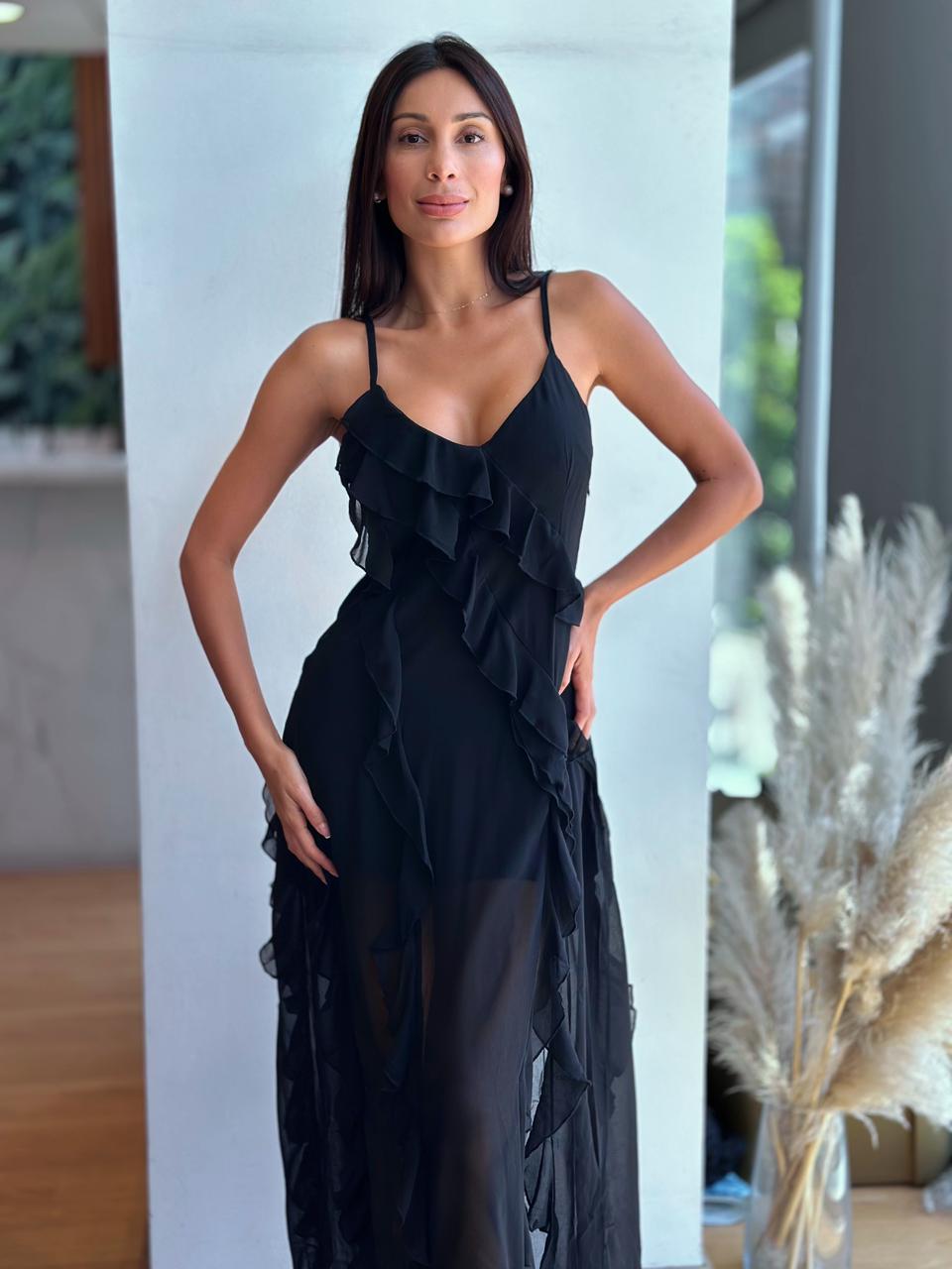 Vestido Luciana - Negro