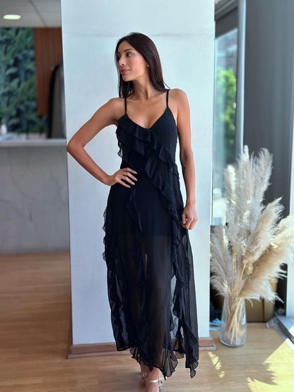 Vestido Luciana - Negro