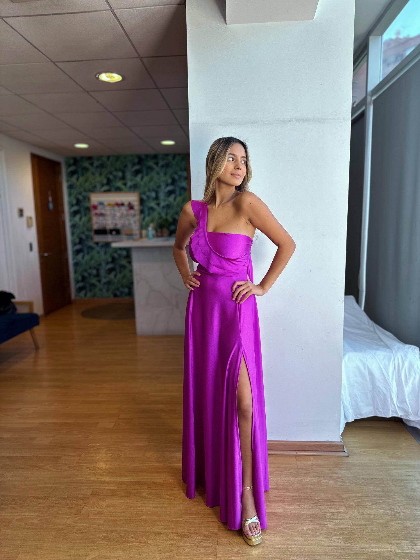 Vestido Fiorella - Magenta