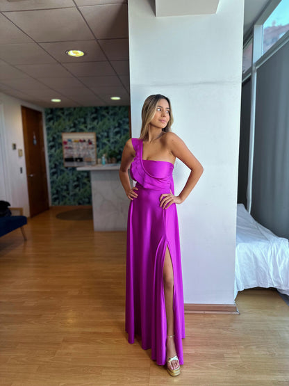 Vestido Fiorella - Magenta