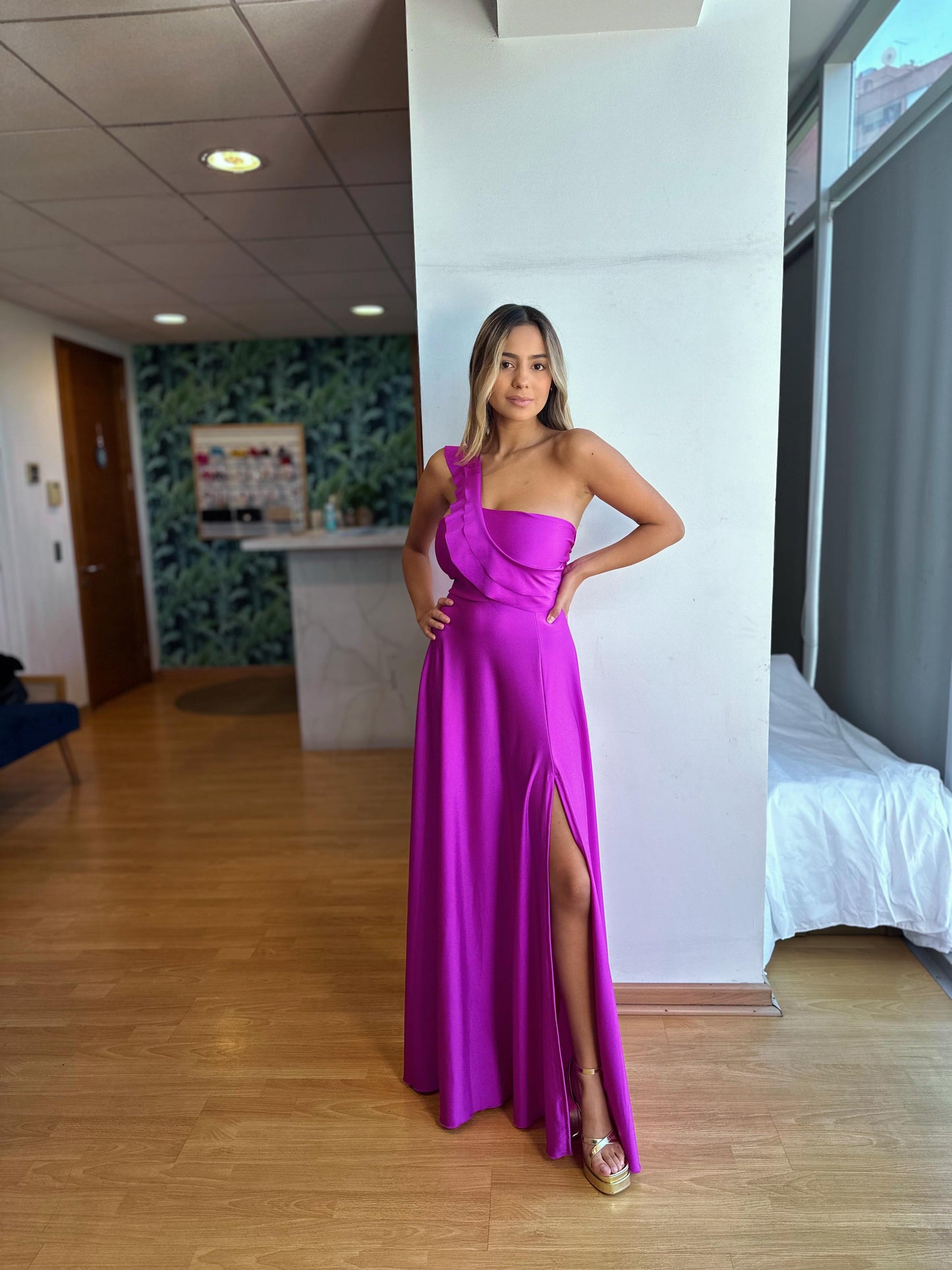 Vestido Fiorella - Magenta