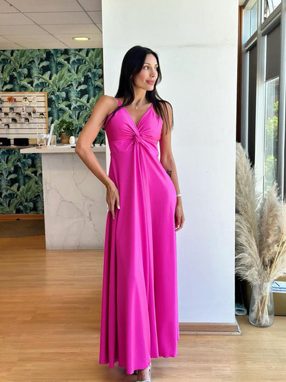 Vestido Lina - Fucsia