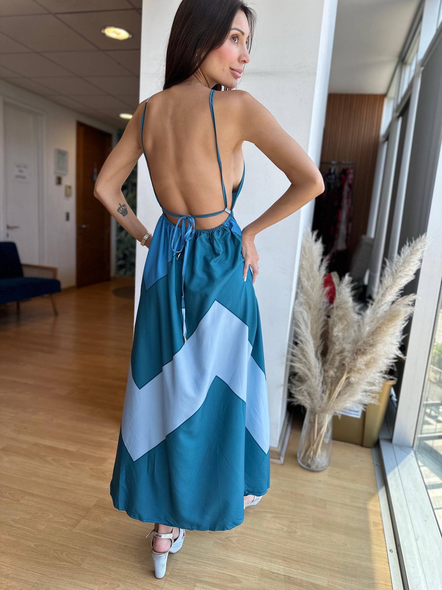 Vestido Lupe Azul