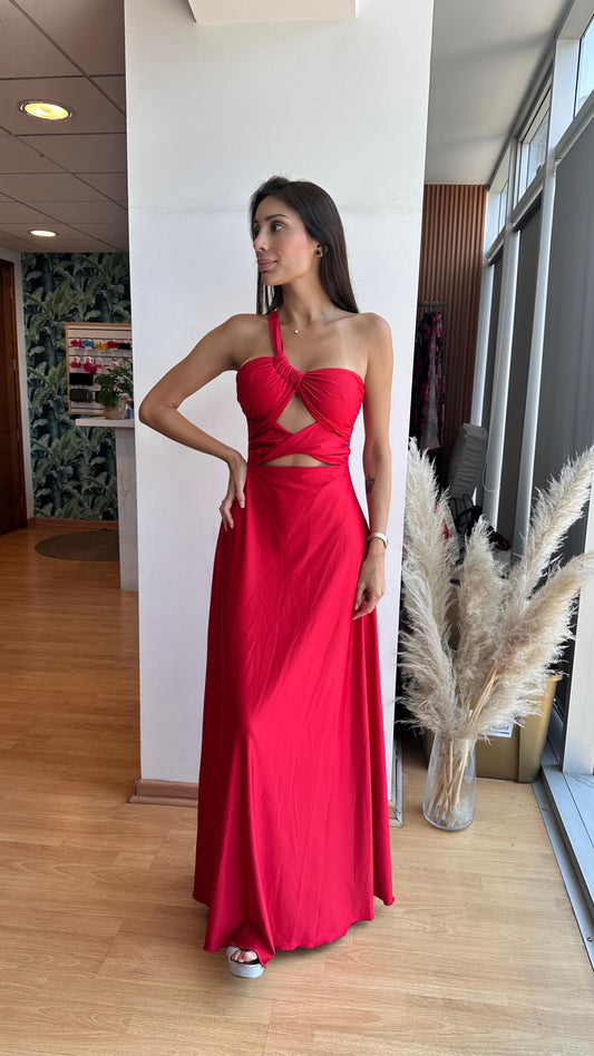 Vestido Nerea Rojo - Cathalea