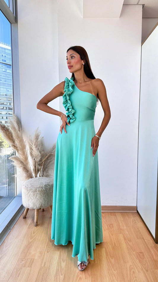 Pilar Mint Green Dress