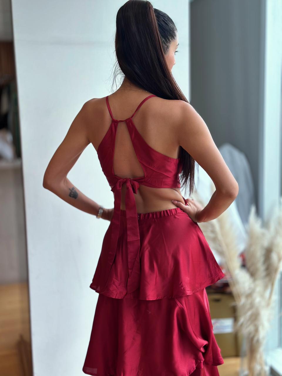 Vestido Andalucia - Rojo Italiano