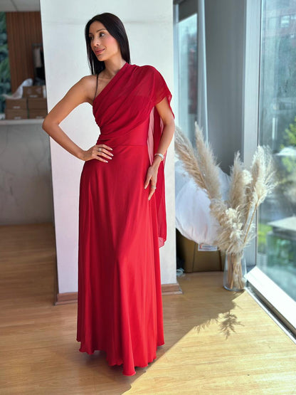 Vestido Atenea - Rojo