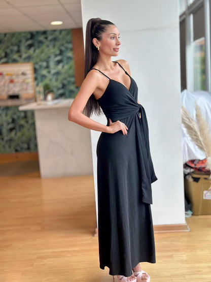 Vestido Berlin - Negro con brillos