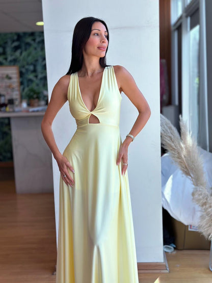 Vestido Bimba - Amarillo Pastel