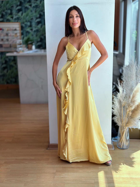 Vestido Cristina - Amarillo