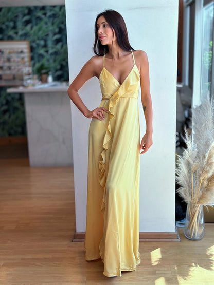 Vestido Cristina - Amarillo