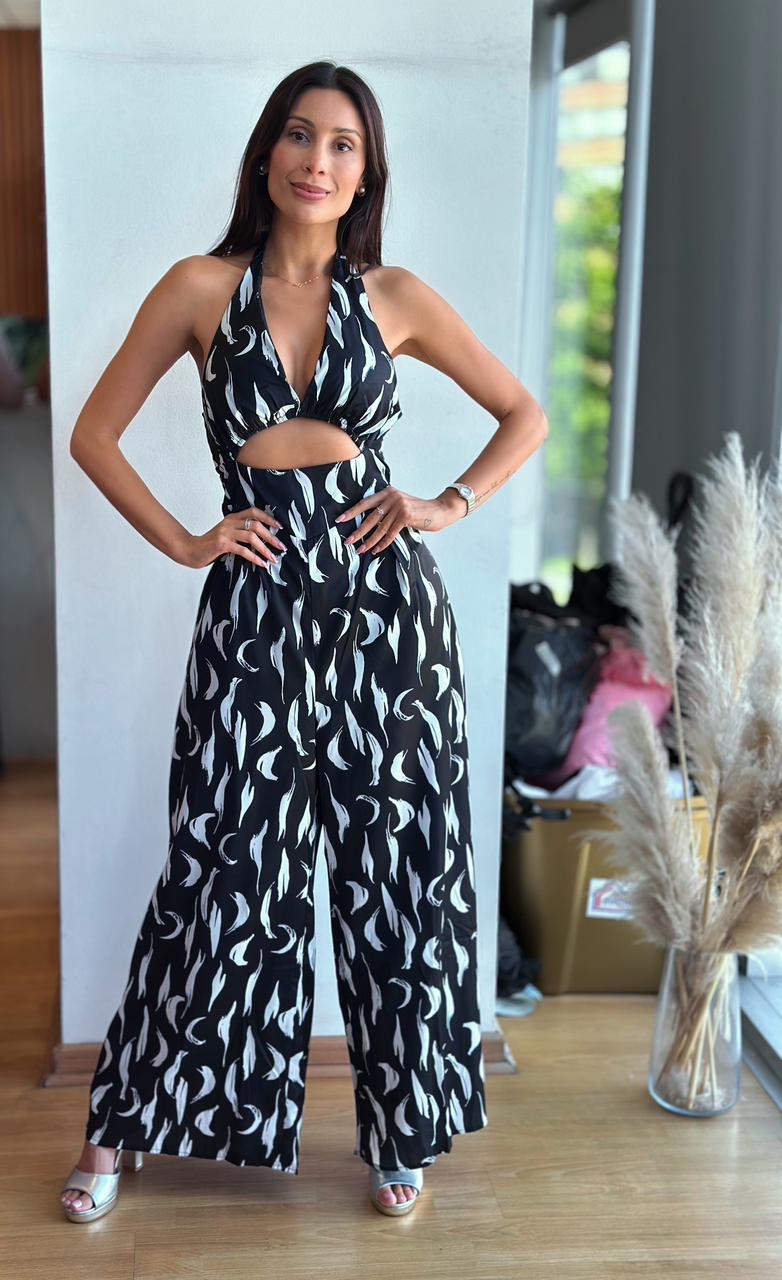 Enterito Cataluña - Negro con Blanco