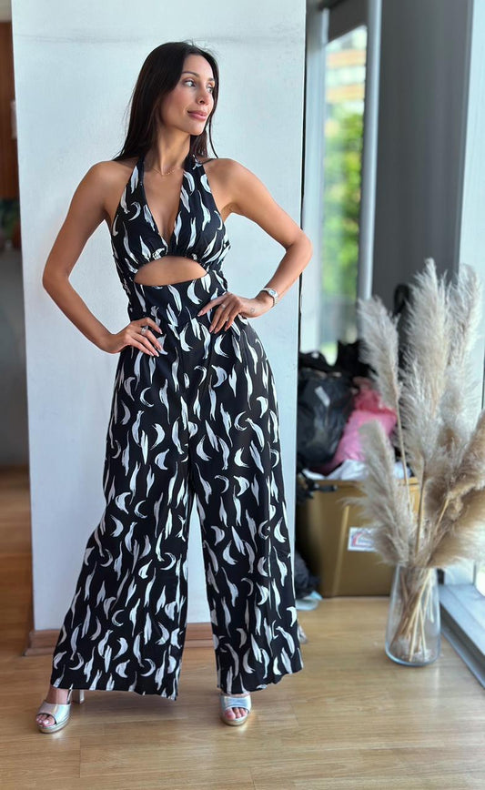 Enterito Cataluña - Negro con Blanco