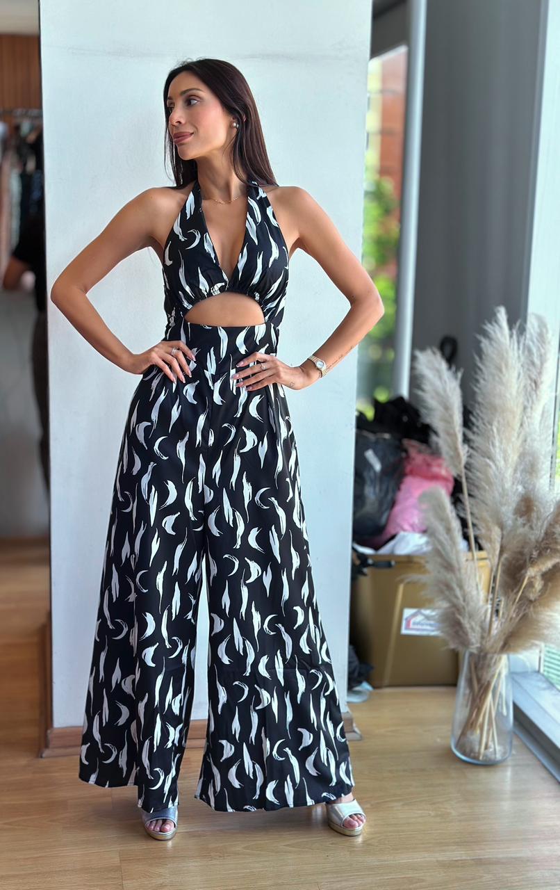 Enterito Cataluña - Negro con Blanco