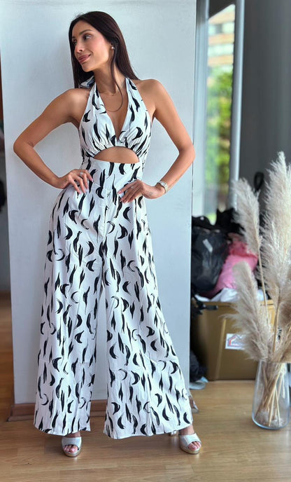 Enterito Cataluña - Blanco con Negro