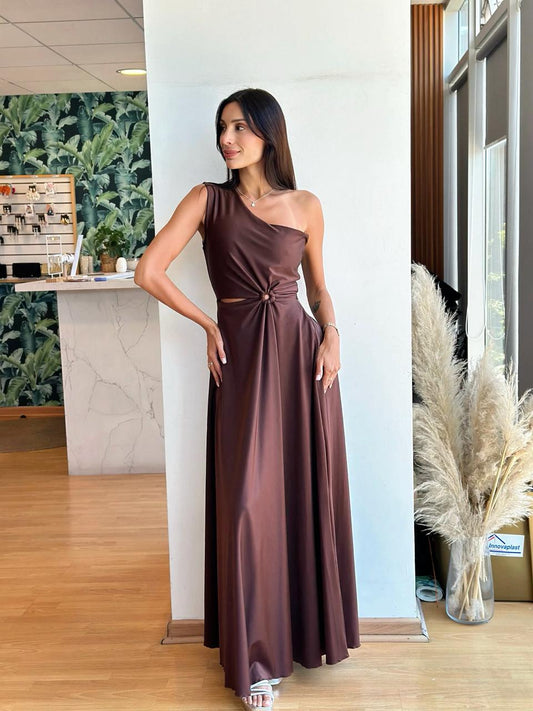 Vestido Isabel - Café Chocolate