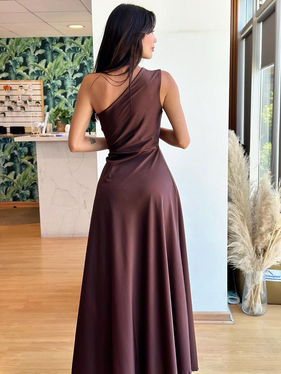 Vestido Isabel - Café Chocolate