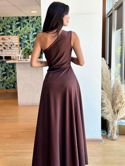 Vestido Isabel - Café Chocolate