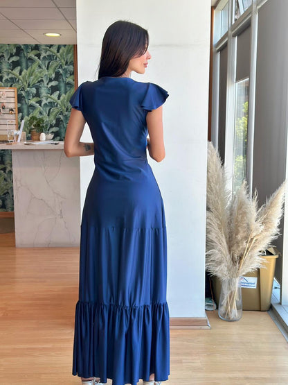 Vestido Lupe - Azul Marino