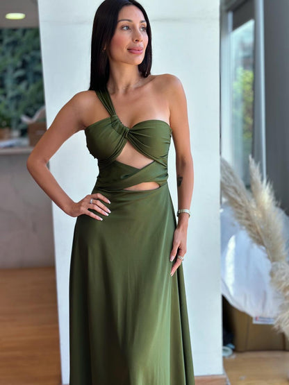 Vestido Nerea - Verde Olivo