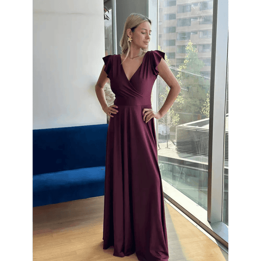 Vestido Celia Burdeo - Cathalea