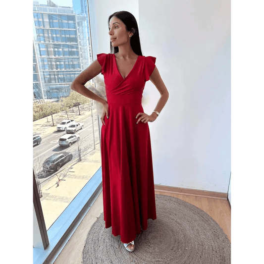 Vestido Celia Rojo - Cathalea